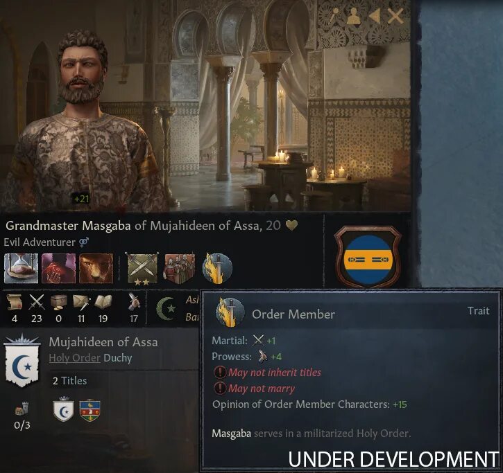 Crusader Kings after the end. Ck3 trait Mods.