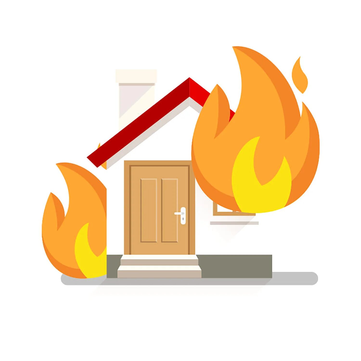 Сгоревший мультяшный дом. Дом горит рисунок. Горящий дом. Горящий дом для детей. Горящий дом на белом фоне.