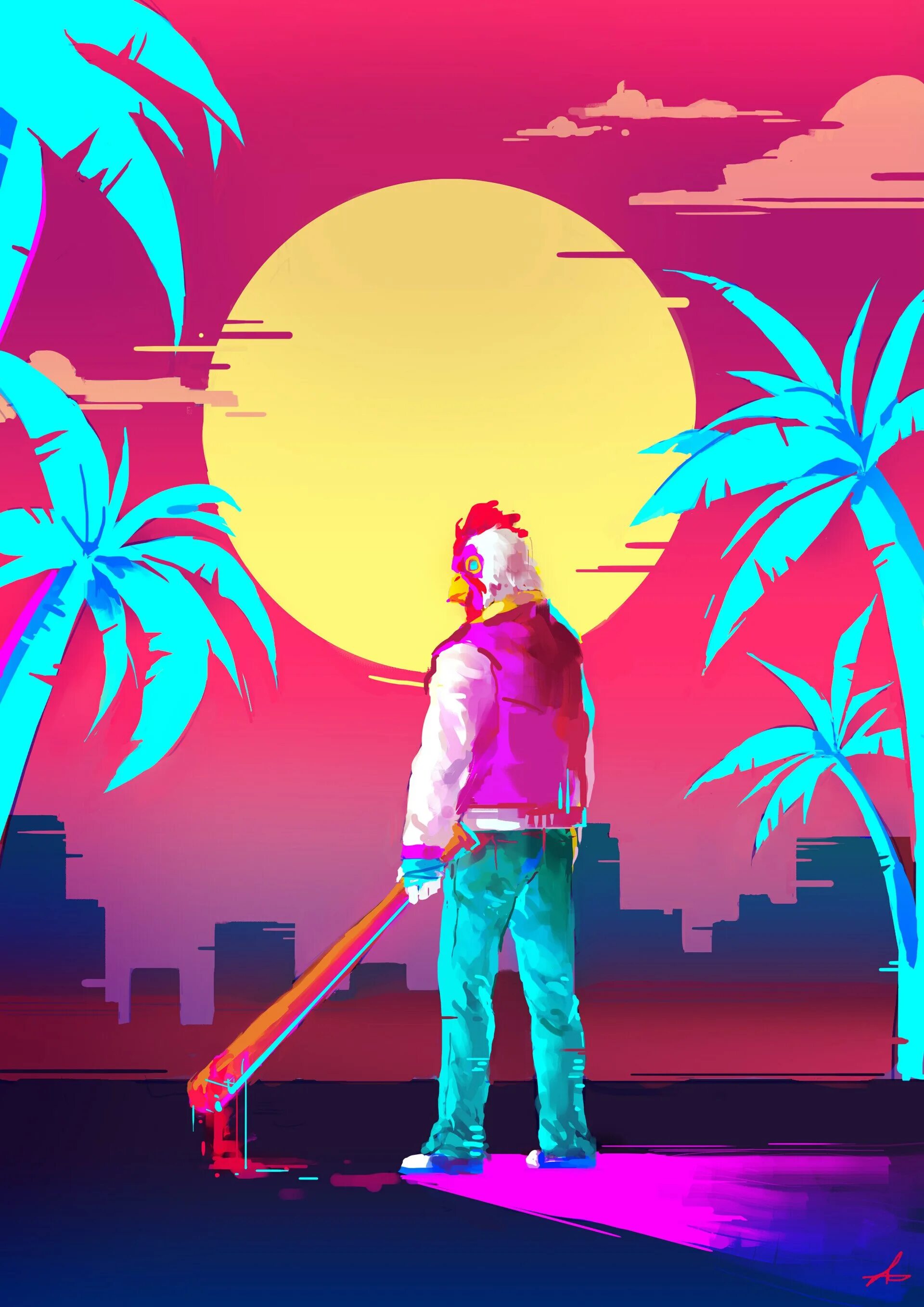 Hotline miami 3 real edition. Джекет Хотлайн Майами арт.