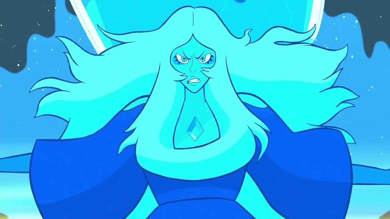 Steven universe diamond. Голубой алмаз steven universe. голубой алмаз вселенная стивена скриншоты.
