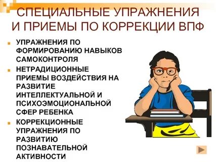 Приемы самоконтроля