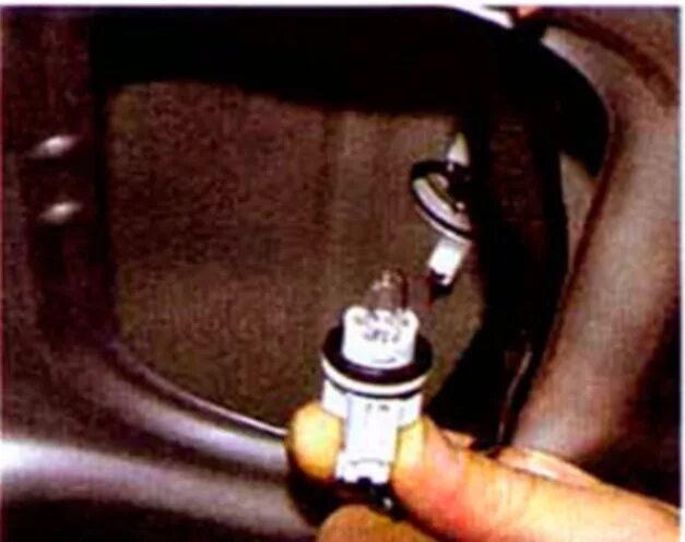 замена ламп хендай акцент