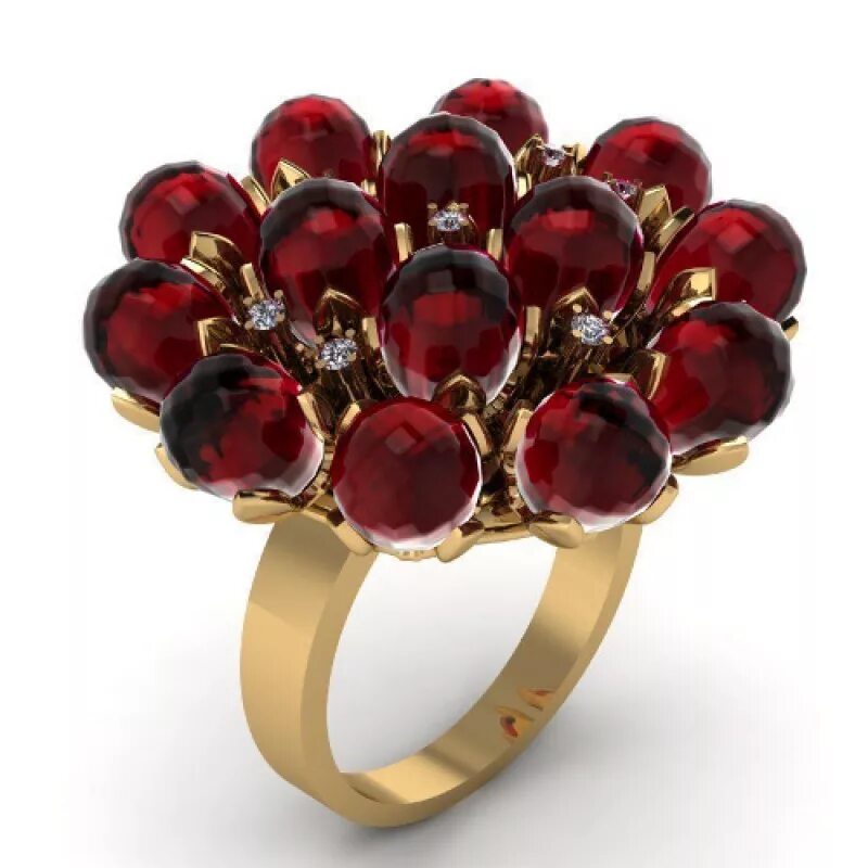 кольцо серебряное с гранатом селма. кольцо кл-24/1-703 гранат. гранат кольцо. золотое кольцо с гранатом женское 19. 5.