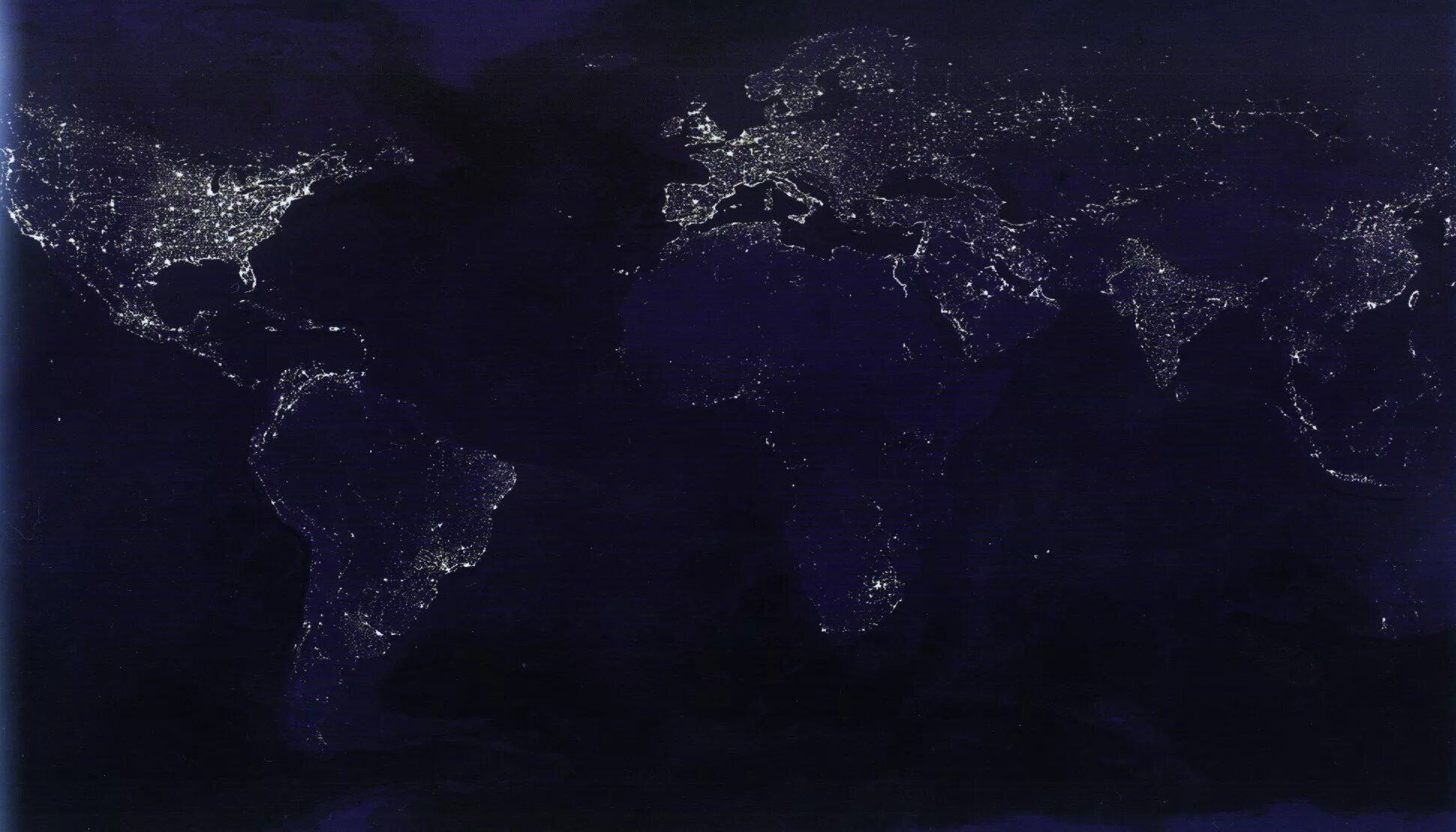 Окр мир ночью. Ночная земля со спутника. Мир из космоса ночью. Ночь на земле. Южная Америка ночью из космоса.