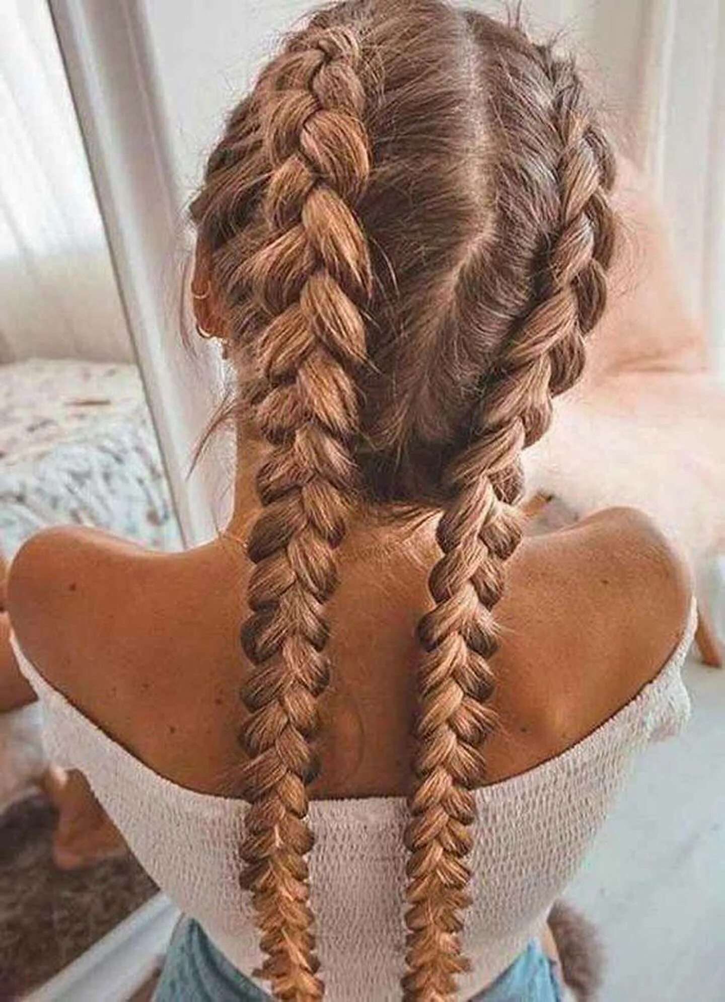 Как сделать два колоска