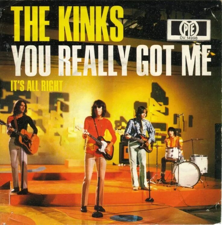 The kinks «you really got me» 1964. You really got me группы kinks.. The kinks - kinks (1964). Kinks 1964 album. You really got me now
