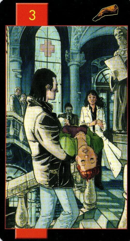 жезлы 3 в отношениях.