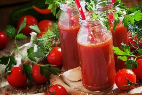 Томатный сок с петрушкой