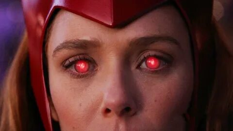 Her eyes were red