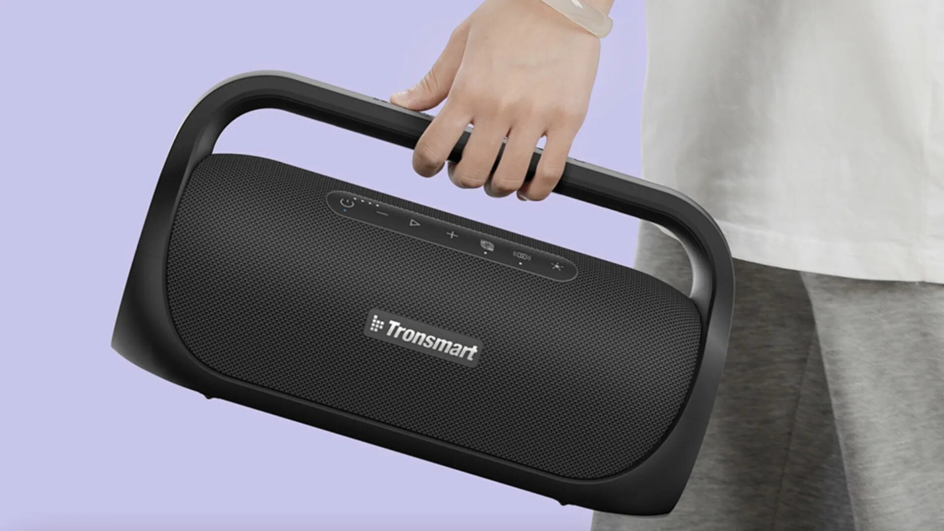 Mini bang. Тронсмарт бэнг мини. Колонка Tronsmart. Тронсмарт Банг мини колонка. Колонка Bluetooth Tronsmart trip 10w Black.