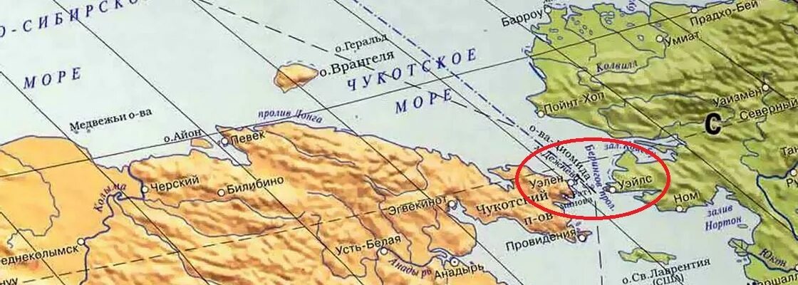 Где находится ост. Пролив Лонга Чукотское море. Чукотка на карте России остров Врангеля. Карта Чукотки и острова Врангеля. Берингов пролив на карте.