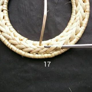 Коса из ротанга
