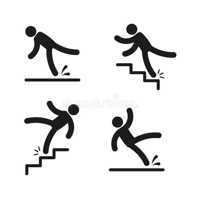 Знак падение с лестницы. Падение с высоты значок. Пиктограмма падающий человек с лестницы. Пиктограмма падение с высоты.