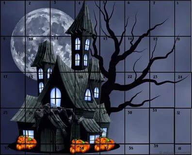Halloween haunted house