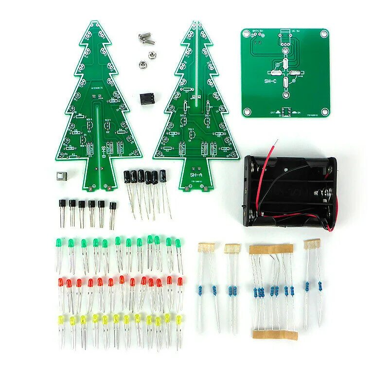 Набор для пайки и сборки Новогодняя ёлочка ns180n. Kit ns180n. Радиоконструктор кит набор. Ns180 Новогодняя ёлка. Наборы кит для сборки