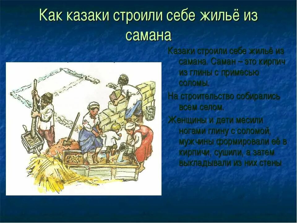 Рассказ хат. Презентация Казачья хата. Жилища хаты Казаков Кубани. Как казаки строили себе жильё. Казачьи хаты кубановедение 2 класс.