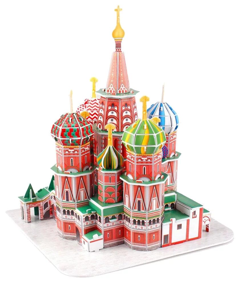 Puzzles пазл 3d. Cubic fun 3д пазлы. 3d пазл собор василия блаженного. пазл cubicfun собор василия блаженного (c239h), 92 дет.. 3d пазлы cubicfun.