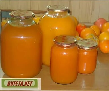 Сок из желтых томатов