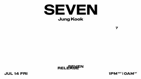 Jungkook bts seven