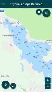 Селигер карта осадков