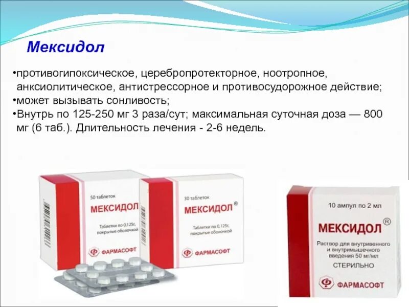 Ноотропные препараты для головного мозга отзывы. Мексидол 125 мг таблетки. Мексидол 125 мг ампулы. Ноотропы препараты Мексидол. Ноотропный препарат Мексидол.