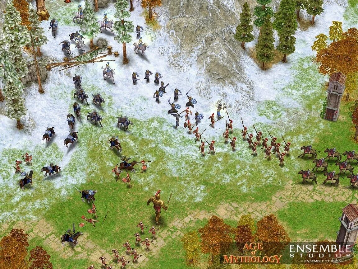 Игра age of mythology. Age of mifology 3. Игра Aom. Age of Mythology screenshot.