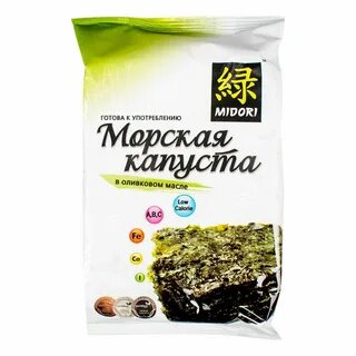 Жареная морская капуста