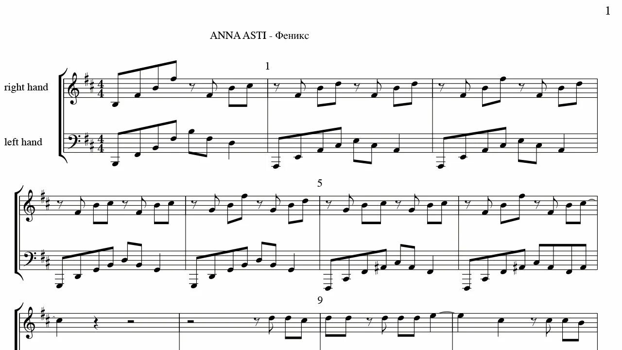 Текст песни anna asti. Феникс Anna Asti. Ноты Феникс Асти. Асти Феникс Ноты для фортепиано.