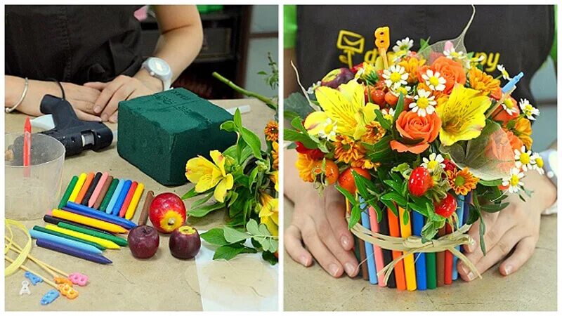 1 сентября оригинально. Необычные букеты на 1 сентября. Букет на 1 сентября первокласснику. 1 сентября оригинально. Букет на 1 сентября оригинальный.