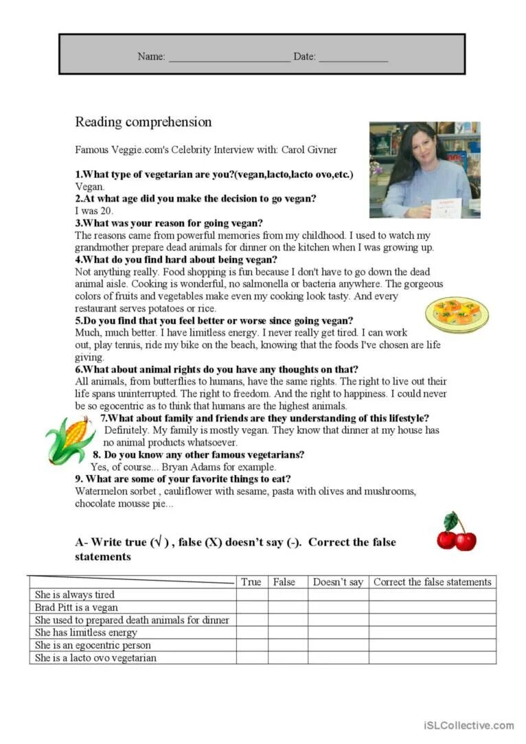 Reading Worksheets pre Intermediate. Reading Comprehension pre Intermediate. Food reading Comprehension. Texts for reading Intermediate. Reading about food