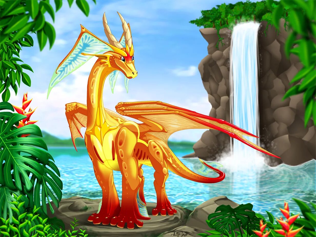 дракон джунглей