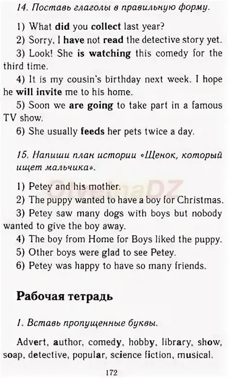Английский язык 7 класс решебник повышенный уровень. Английский язык 7 класс решебник повышенный уровень