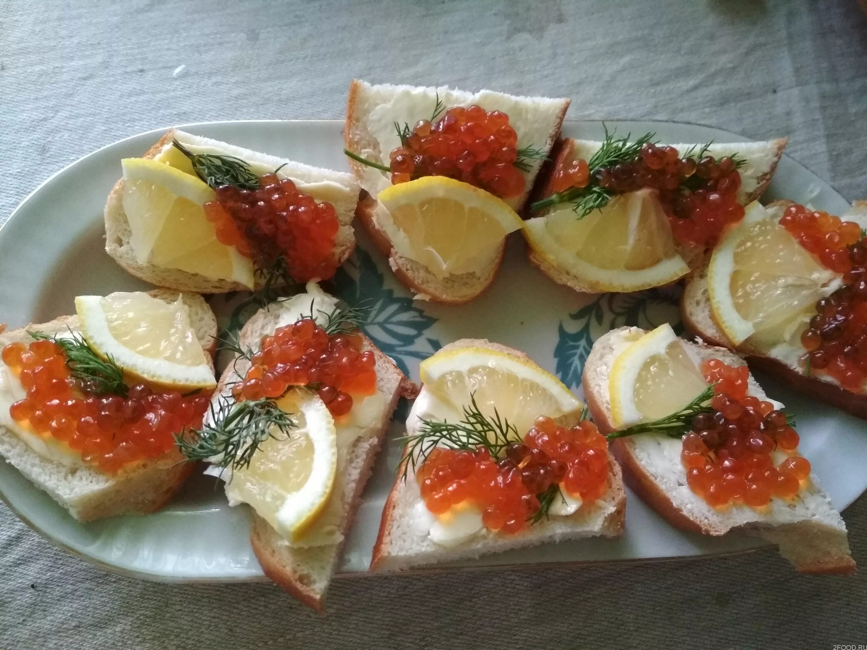 Бутерброды с семгой - вкусный рецепт с пошаговым фото