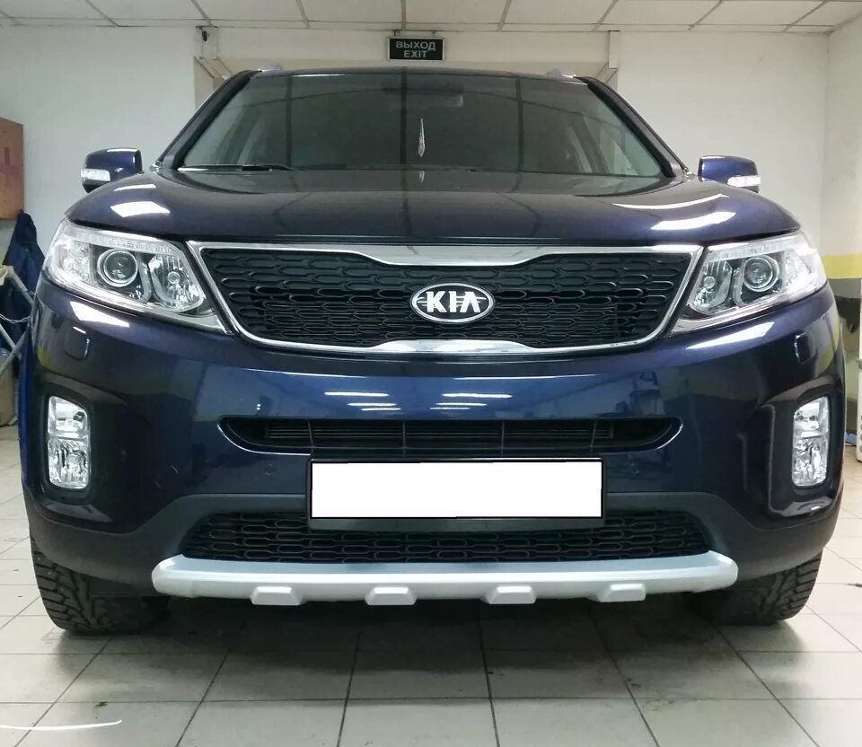 Kia Sorento 2 XM. Защита бампера на Киа Соренто XM FL. Бампер Kia Sorento XM. Кия Соренто хм 2.4.