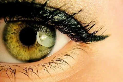 Your green eyes