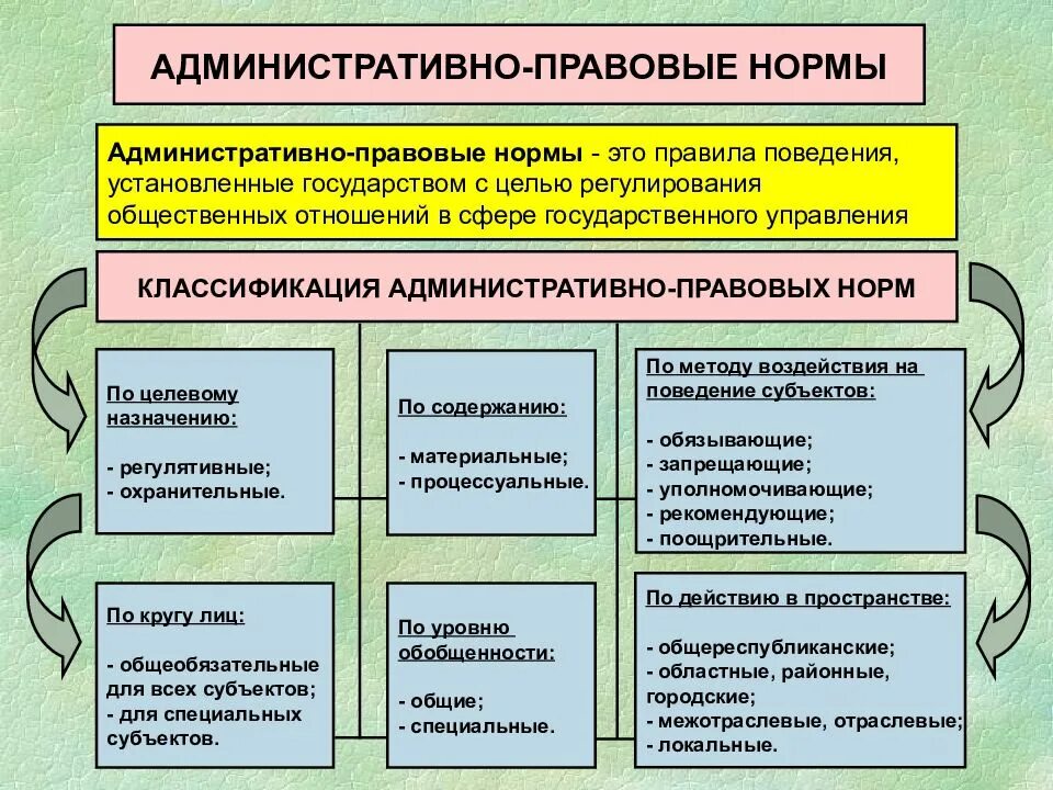 Понятие административно-правовой нормы. Адмимнистративноправовые нормы. Административные правовые нормы.