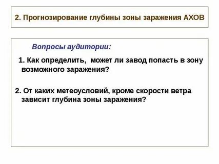 Глубина заражения