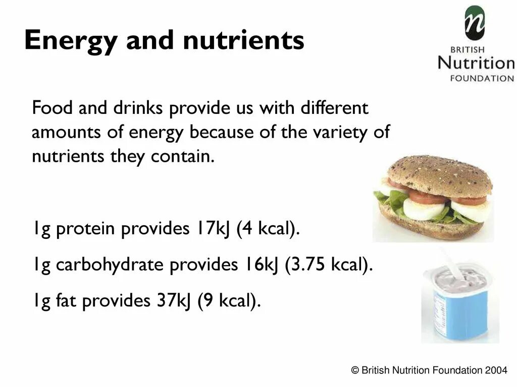 Nutrition Basics. British Nutrition Foundation 5532. British Nutrition Foundation Guide. 5 Basic nutrients.