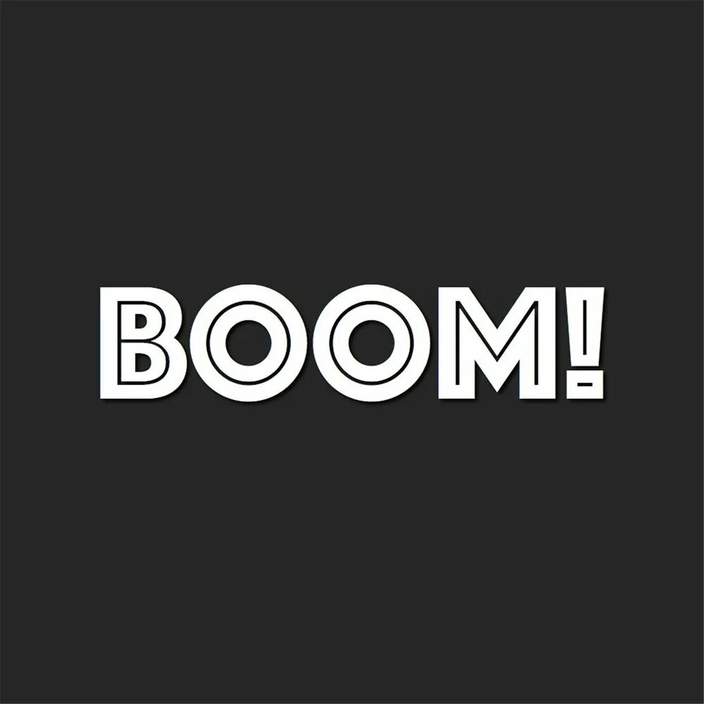 Сеанс бум. Boom. надпись бум. boom лого. ава boom.