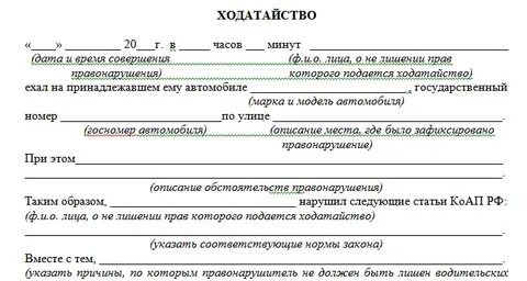 Характеристика гаи
