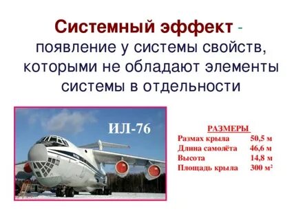 В чем суть системного эффекта приведите пример