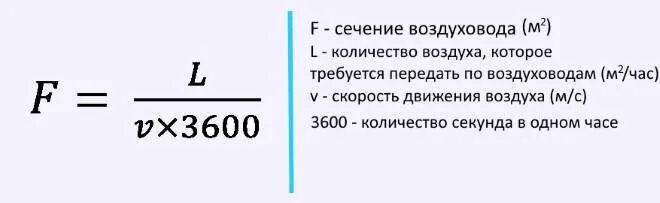 Расчет сечения воздуха. Формула расчета расхода воздуха в воздуховоде. Расход воздуха в воздуховоде формула. Формула расчета скорости воздуха в воздуховоде. Расчёт потока воздуха в воздуховоде формула.