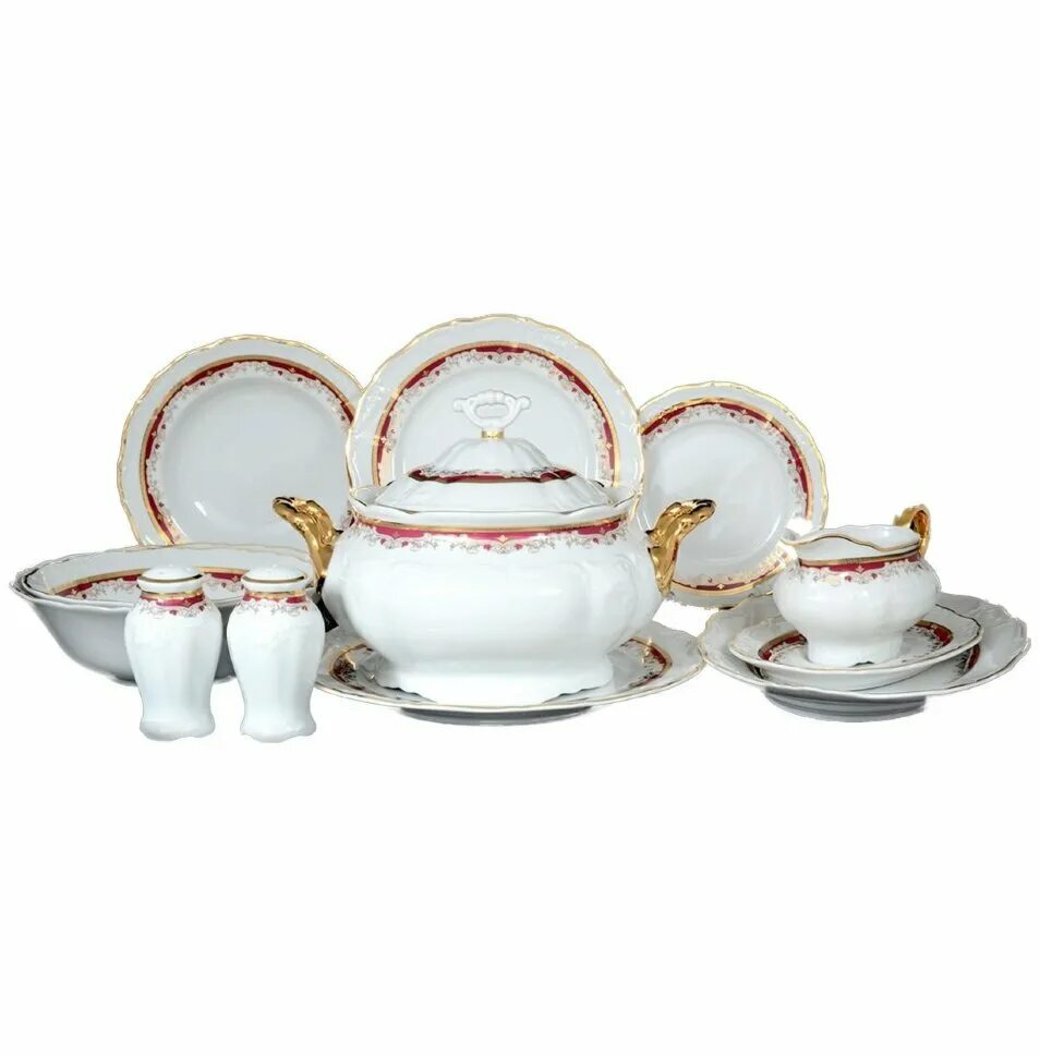 тхун (thun) - чехия мария луиза. столовый сервиз royal classics 6 персон. столовый сервиз 6 персон 28 предметов. 145-379. сервиз мария луиза.