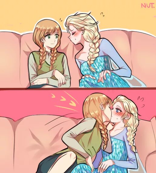 Elsanna. Elsa/Anna Юри.