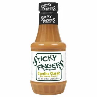 Sticky Fingers Smokehouse Carolina Classic Barbecue Sauce 18 oz - Walmart.c...