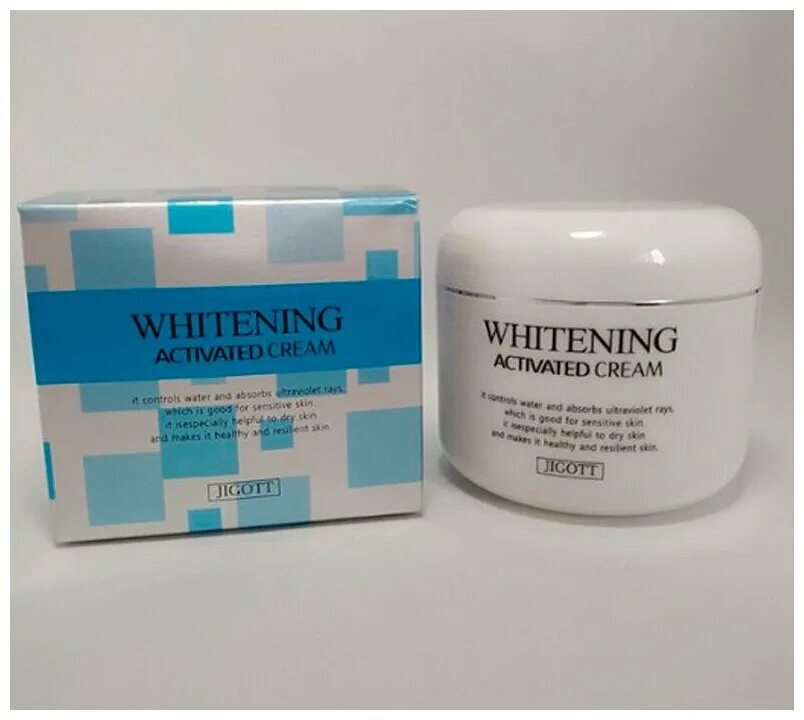 отбеливающий крем jigott whitening activated cream, 100г. Jigott whitening activated cream. отбеливающий крем jigott whitening activated cream, 100г. Whitening cream отбеливающий для лица. корейский крем whitening cream.