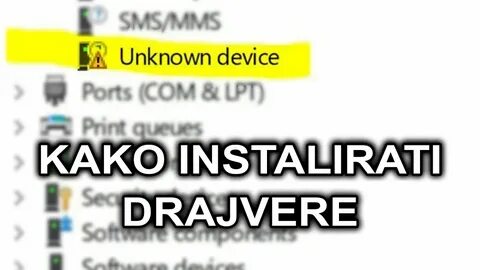 Kako da instalirate drajvere na računaru ili laptopu i kako da ih skinete s...