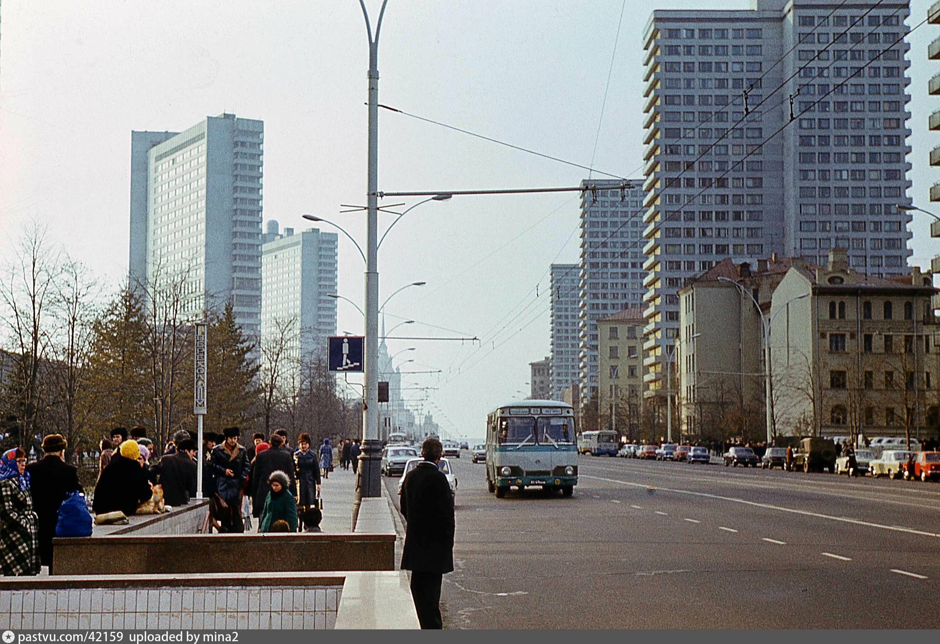 Калининский район москвы ссср. Новый Арбат 1960. Проспект Калинина 1977. Новый Арбат Калининский проспект. Новый Арбат 1970.