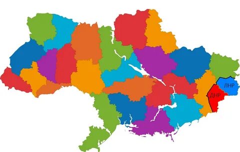 Карта без украины