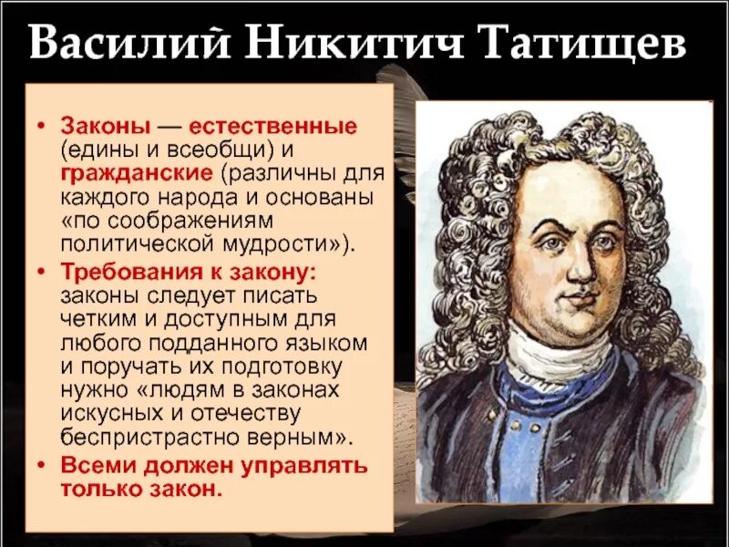Создателем какого памятника является в н татищев. Василия никитича татищева.